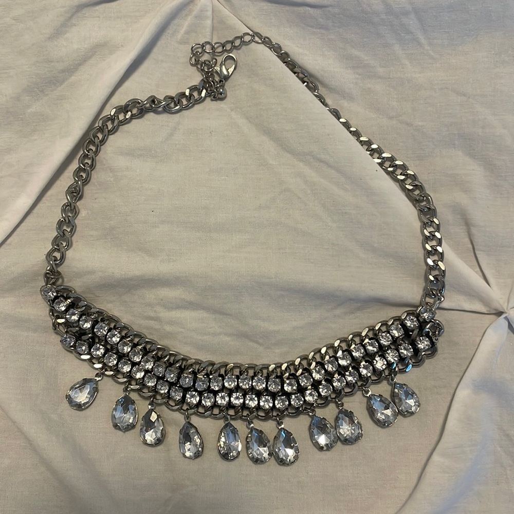 Silver Chunky Necklace